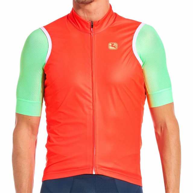 (取寄) ジョルダーナ メンズ リア ポケッツ ウィンド ベスト - メンズ Giordana men Rear Pockets Wind Vest - Men's Neon Orangeの通販は 36,810円