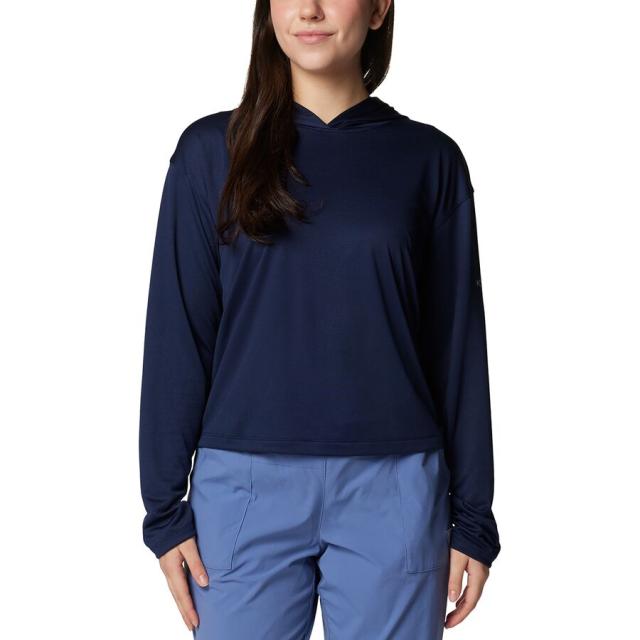(取寄) コロンビア レディース パフォーマンス フィッシング ギア ソーラー ストリーム ブーディ - ウィメンズ Columbia women PFG Solar Stream Hoodie - Women's Collegiate Navy