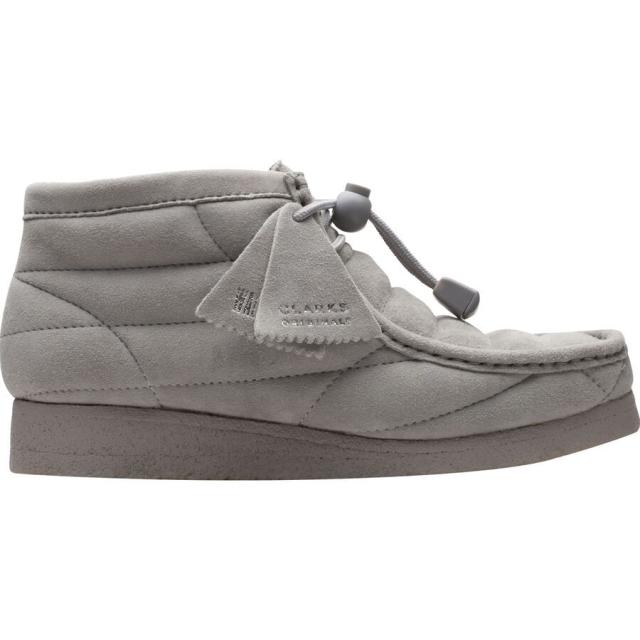 (取寄) クラークス レディース ワラビー ブーツ - ウィメンズ Clarks women Wallabee Boot - Women's Grey