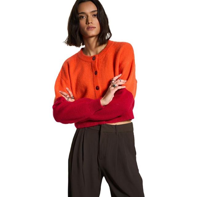(取寄) レディース フィオナ カーディガン - ウィメンズ Callahan women Fiona Cardigan - Women's Red Orange