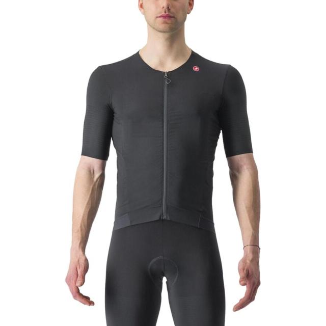 (取寄) カステリ メンズ プレミオ ブラック ジャージ - メンズ Castelli men Premio Black Jersey - Men's Light Black/Blackの通販は