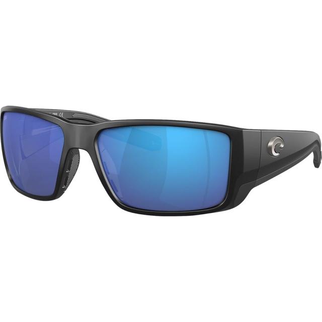 (取寄) コスタ ブラックフィン プロ 580G ポーラライズド サングラス Costa Blackfin Pro 580G Polarized Sunglasses Matte Black/580G Glass/Gray/Blue Mirror