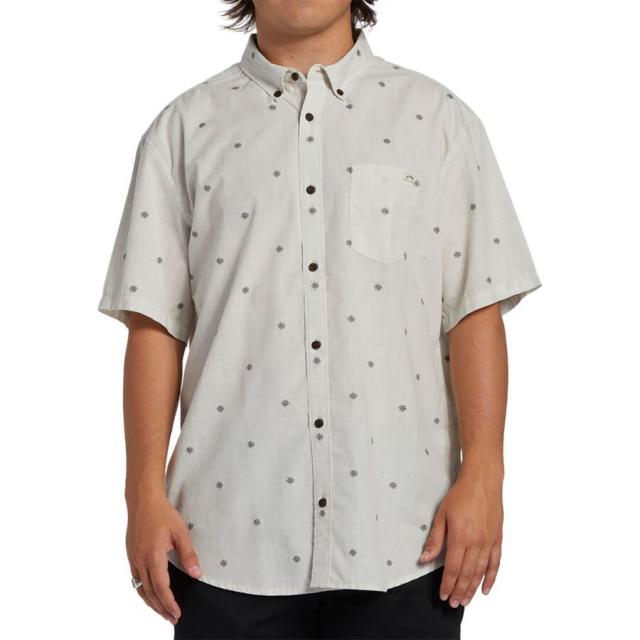 (取寄) ビラボン メンズ オール デイ ジャカード ショートスリーブ シャツ - メンズ Billabong men All Day Jacquard Short-Sleeve Shirt - Men's Chino