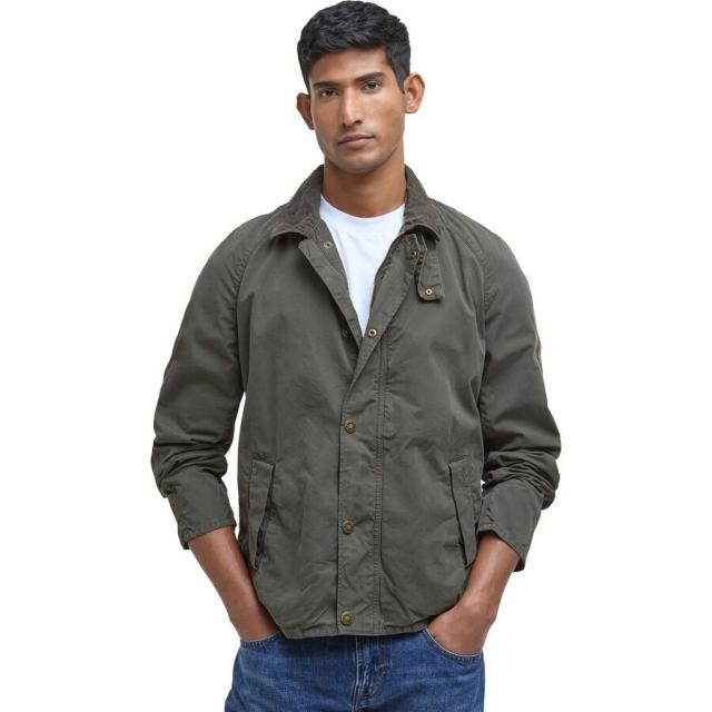(取寄) バブアー メンズ トラッカー カジュアル ジャケット - メンズ Barbour men Tracker Casual Jacket - Men's Olive