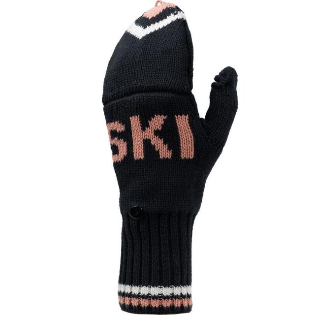 (取寄) バックカントリー レディース インターシャ スキー ミトン - ウィメンズ Backcountry women Intarsia Ski Mitten - Women's Stretch Limo/Egret/Tawny Orange