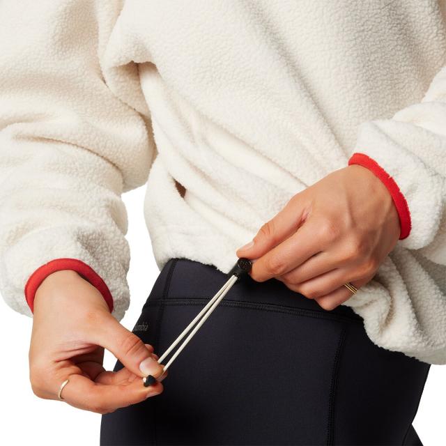 (取寄) コロンビア レディース ヘルベティア リ クロップド 1/2-スナップ フリース プルオーバー - ウィメンズ Columbia women Helvetia II Cropped 1/2-Snap Fleece Pullover - Women's Chalk