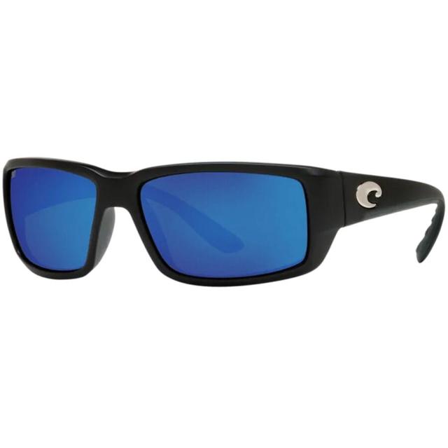 (取寄) コスタ ファンテール プロ 580G ポーラライズド サングラス Costa Fantail Pro 580G Polarized Sunglasses Matte Black/580G Glass/Gray/Blue Mirror