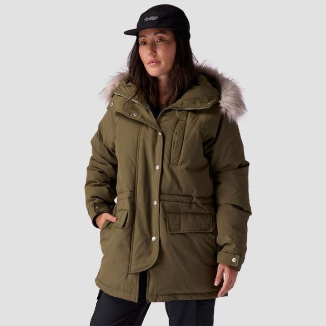 (取寄) ベイスンアンドレンジ レディース レンジャー パーカー - ウィメンズ Basin and Range women Ranger Parka - Women's Olive Green