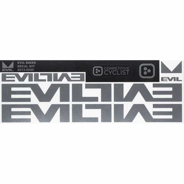 (取寄) スティクルド イーブル バイクス 2014-2020 デカール キット Stikrd Evil Bikes 2014-2020 Decal Kit Chrome