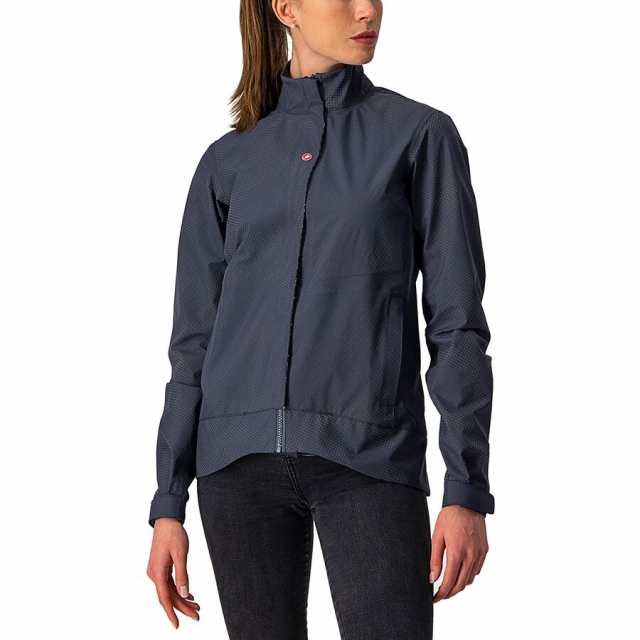 (取寄) カステリ レディース コミューター リフレックス ジャケット - ウィメンズ Castelli women Commuter Reflex Jacket - Women's Dark Steel Blueの通販は