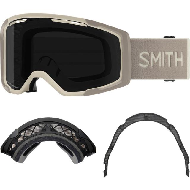 【新品】SMITH Rhythm MTB ゴーグル クリアレンズ・ハードケース付 新品】SMITH Rhythm MTB ゴーグル クリアレンズ・ハードケース付