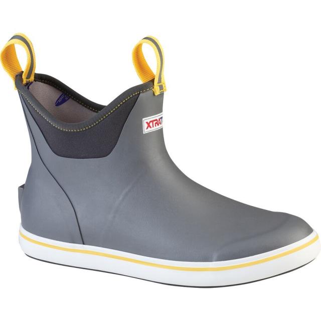 (取寄) エクストラタフ メンズ アンクル 6インチ デック ブーツ - メンズ Xtratuf men Ankle 6in Deck Boot - Men's Gray