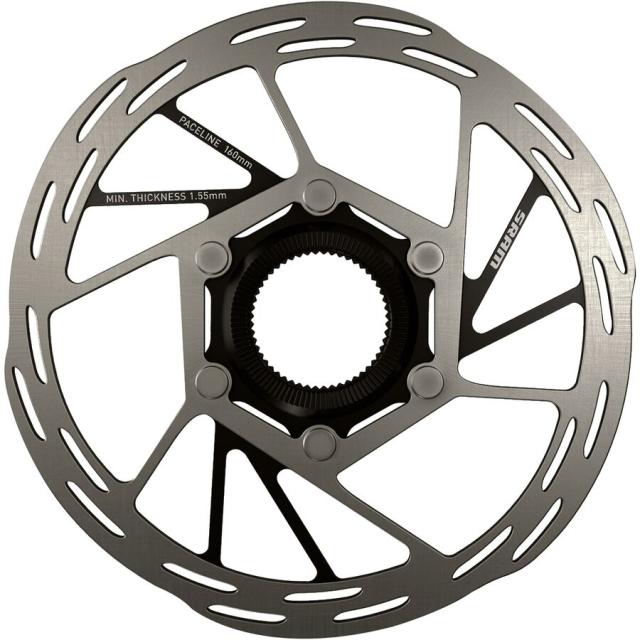 (取寄) スラム ペースライン ラウンデッド ローター - センターロック SRAM Paceline Rounded Rotor - Centerlock Silverの通販は