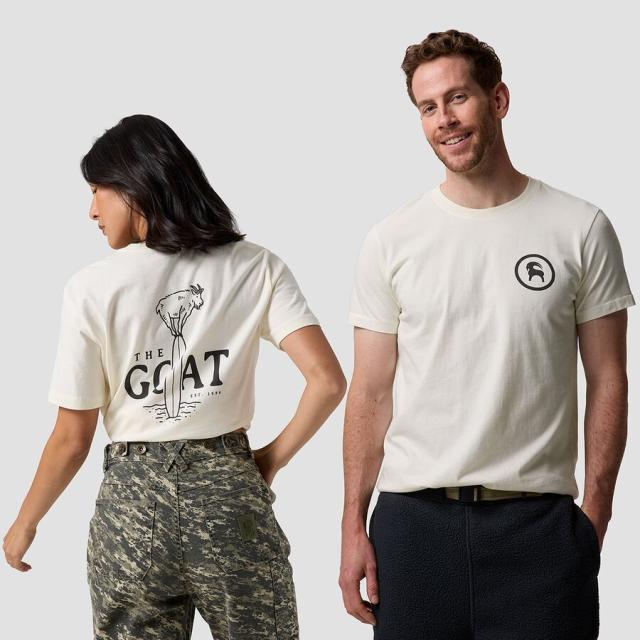 (取寄) バックカントリー サーフィング ゴート T-シャツ Backcountry Surfing Goat T-Shirt Egret