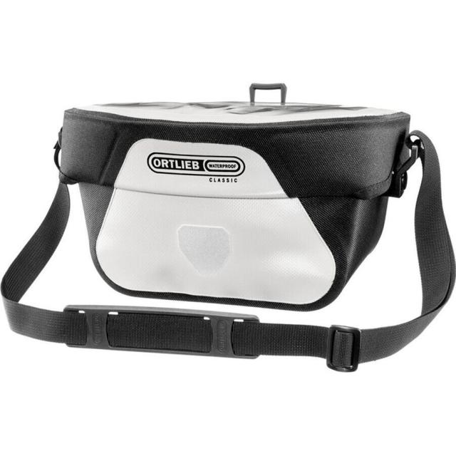 (取寄) オルトリーブ アルティメット 6 クラシック ハンドルバー バッグ Ortlieb Ultimate 6 Classic Handlebar Bag White/Black, Sの通販は