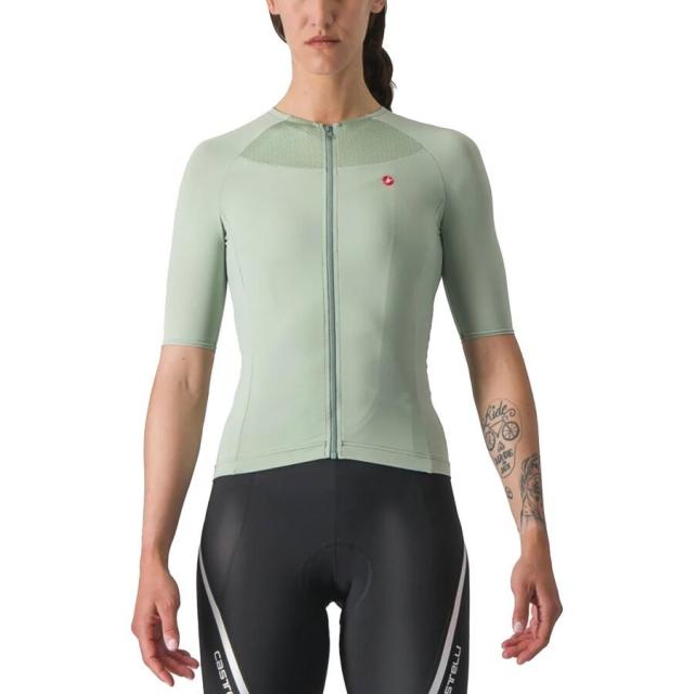 (取寄) カステリ レディース ベロシシマ 2 ジャージ - ウィメンズ Castelli women Velocissima 2 Jersey - Women's Defender Green/Twilight Blueの通販は 32,000円