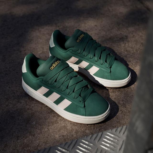 (取寄) アディダス レディース グランド コート アルファ 00s シューズ - ウィメンズ Adidas women Grand Court Alpha 00s Shoe - Women's Collegiate Green/Wonder Quartz/Linen Green 取寄) アディダス レディース グランド コート アルファ 00s シューズ
