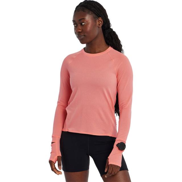 (取寄) レディース ロング-スローブ トップ - ウィメンズ Oiselle women Flyout Long-Sleeve Top - Women's Fast Pinkの通販は