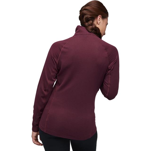 (取寄) ブラックダイヤモンド レディース コウフィシェント Lt 1/4-ジップ プルオーバー - ウィメンズ  women Coefficient LT 1/4-Zip Pullover - Women's Black