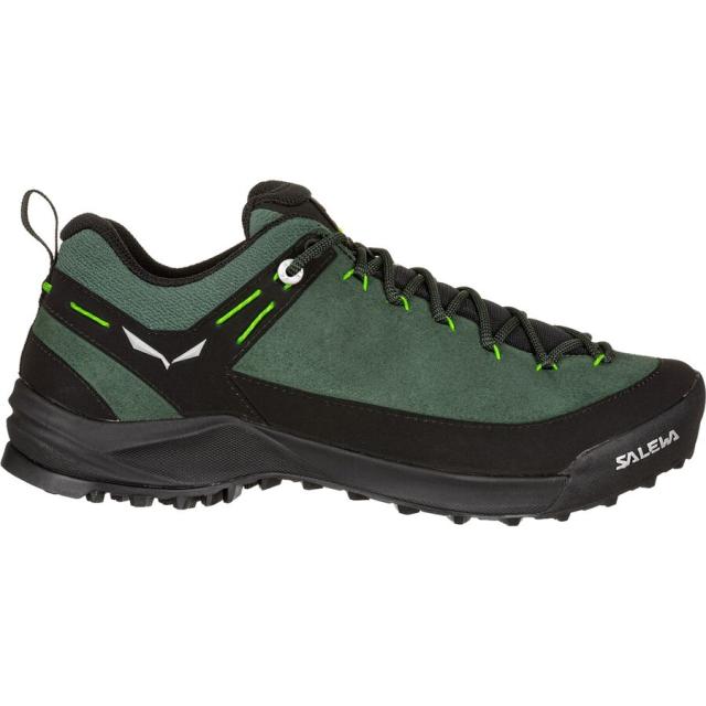 (取寄) サレワ メンズ ワイルドファイヤー レザー ハイキング シューズ - メンズ Salewa men Wildfire Leather Hiking Shoe - Men's Raw Green/Blackの通販は