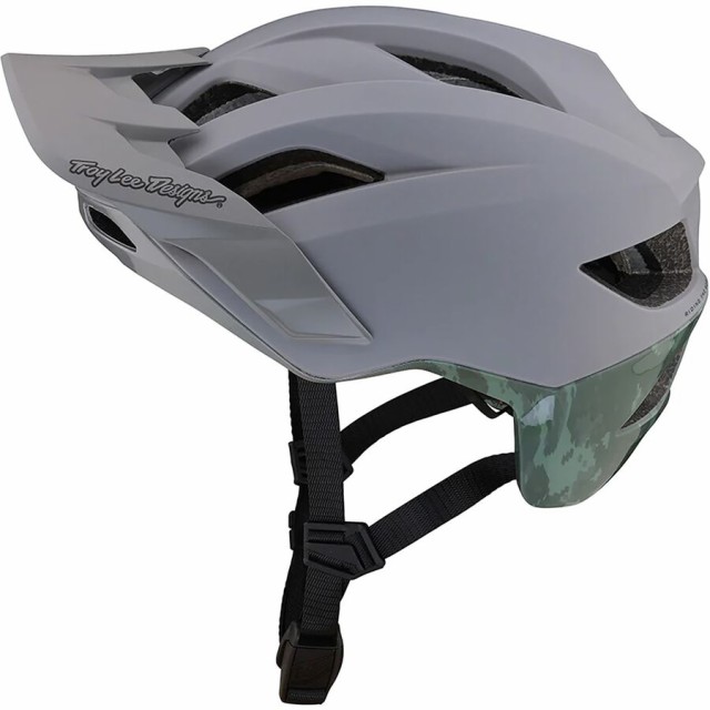 (取寄) トロイリーデザインズ フローライン セ ミプス ヘルメット Troy Lee Designs Flowline SE Mips Helmet Gray/Army Greenの通販は