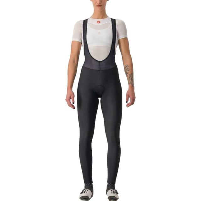 (取寄) カステリ レディース エントラータ ビブタイト - ウィメンズ Castelli women Entrata Bibtight - Women's Blackの通販はサイクルウェア