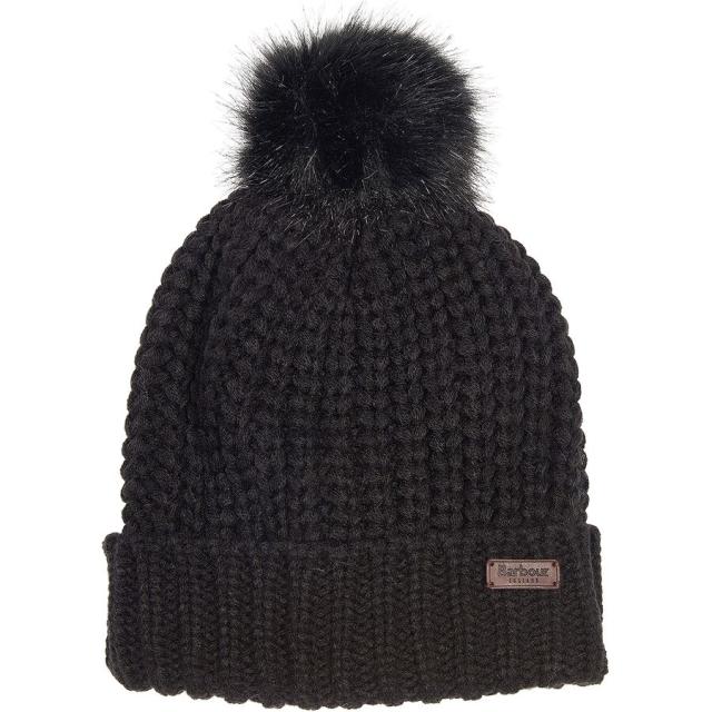 (取寄) バブアー ソルトバーン ビーニー Barbour Saltburn Beanie Black