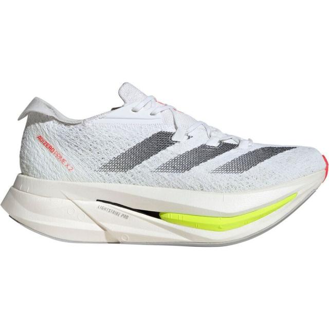 (取寄) アディダス メンズ アディゼロ プライム X 2 ストラング ランニング シューズ - メンズ Adidas men Adizero Prime X 2 Strung Running Shoe - Men's Ftwr White/Core Black/Lucid Red