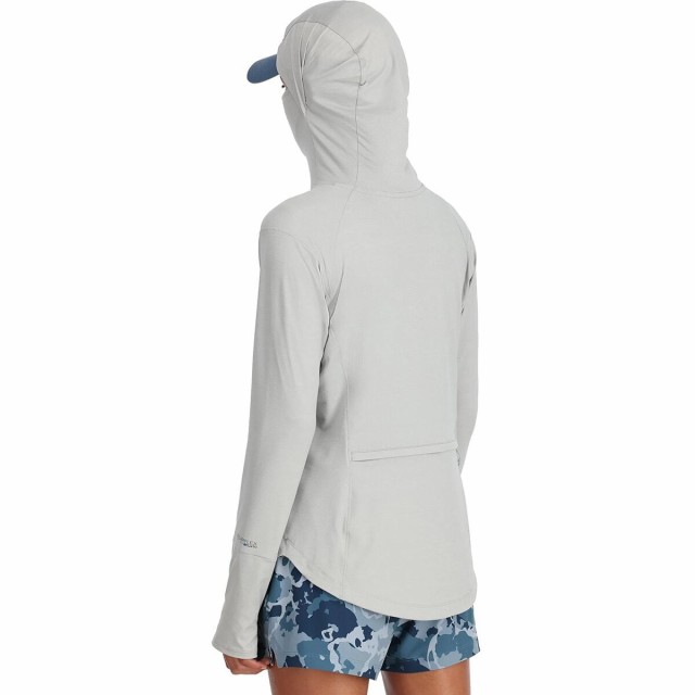 (取寄) シムス レディース ソーラーフレックス クーリング ブーディ - ウィメンズ Simms women SolarFlex Cooling Hoodie - Women's Sterの通販は alexiscoates.com
