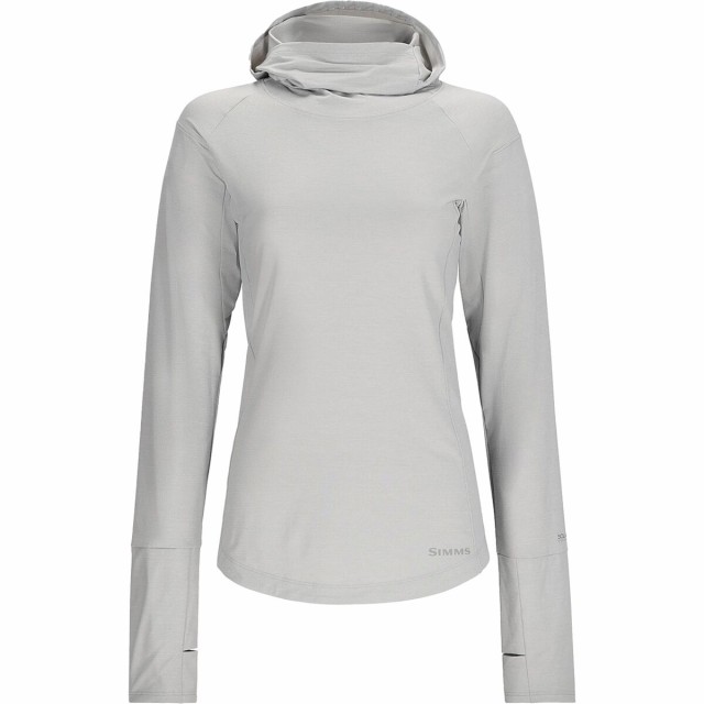 (取寄) シムス レディース ソーラーフレックス クーリング ブーディ - ウィメンズ Simms women SolarFlex Cooling Hoodie - Women's Sterの通販は alexiscoates.com