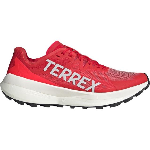 (取寄) アディダステレックス メンズ テレックス アグラヴィック スピード トレイル ランニング シューズ - メンズ Adidas TERREX men Terrex Agravic Speed Trail Running Shoe - Men's Pure Ruby/Grey One/Lucid Red