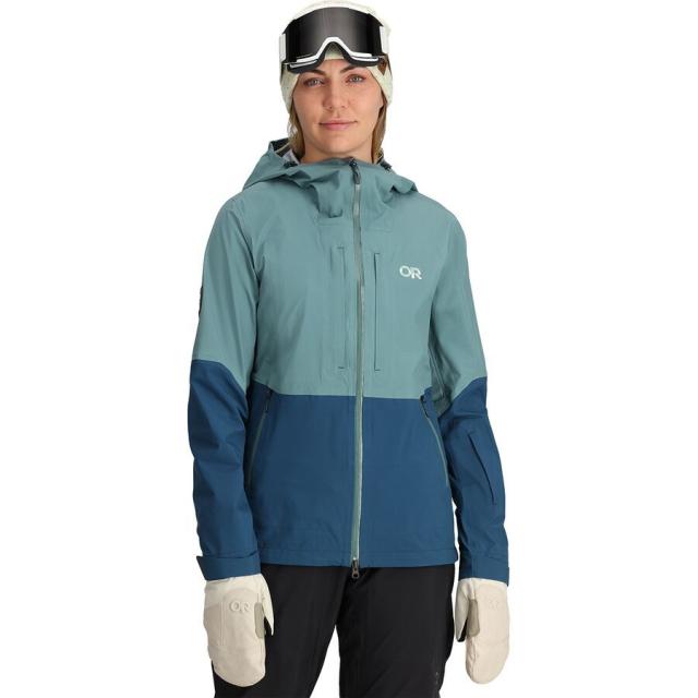 (取寄) アウトドア リサーチ レディース カーバイド ジャケット - ウィメンズ Outdoor Research women Carbide Jacket - Women's Neptune/Harborの通販は 56,670円