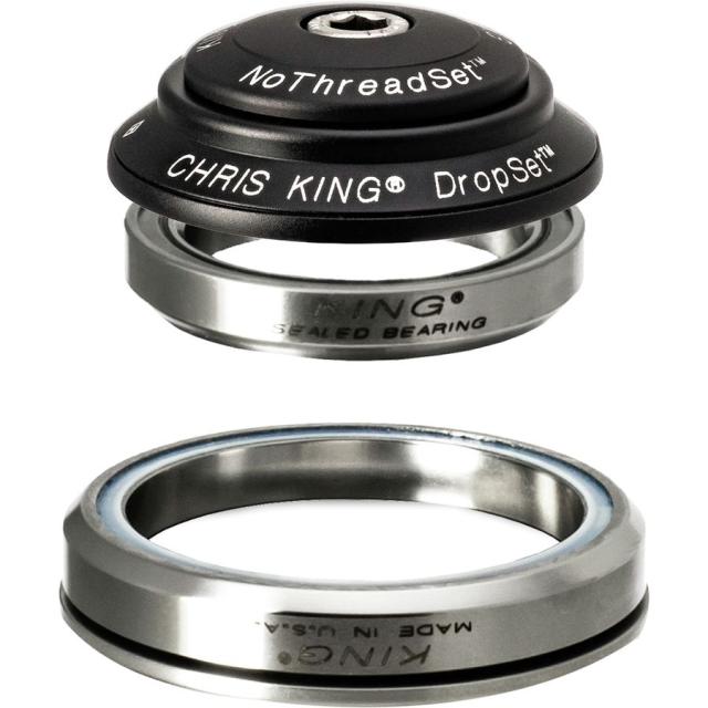(取寄) クリスキング ドロップセット 2 ヘッドセット Chris King DropSet 2 Headset Matte Jetの通販は