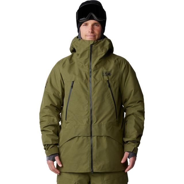 (取寄) マウンテンハードウェア メンズ スカイ リッジ ゴア-テックス ジャケット - メンズ Mountain Hardwear men Sky Ridge GORE-TEX Jacket - Men's Combat Greenの通販は