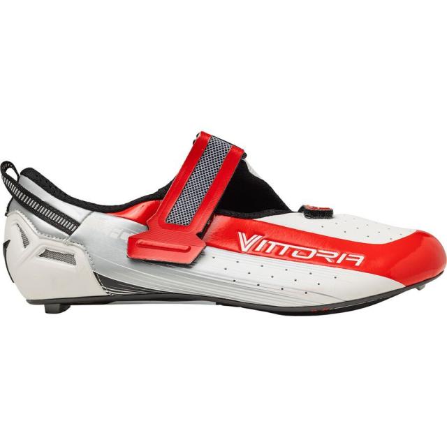 (取寄) トライ プロ カーボン サイクリング シューズ Vittoria Cycling Shoes Tri Pro Carbon Cycling Shoe White