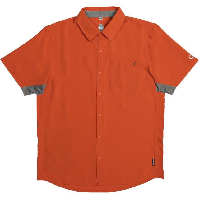 (取寄) クラブライドアパレル メンズ プロトコル ジャージ - ショート スリーブ - メンズ Club Ride Apparel men Protocol Jersey - Short Sleeve - Men's Orange Rust