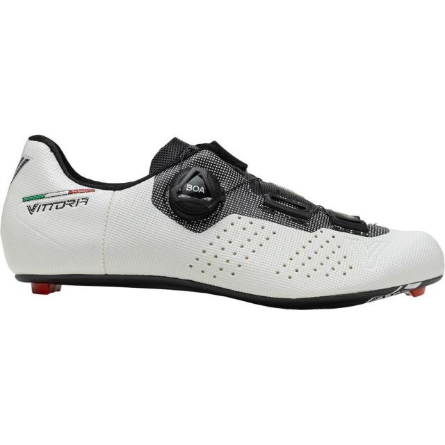(取寄) アリーズ カーボン サイクリング シューズ Vittoria Cycling Shoes Alise Carbon Cycling Shoe White/Black