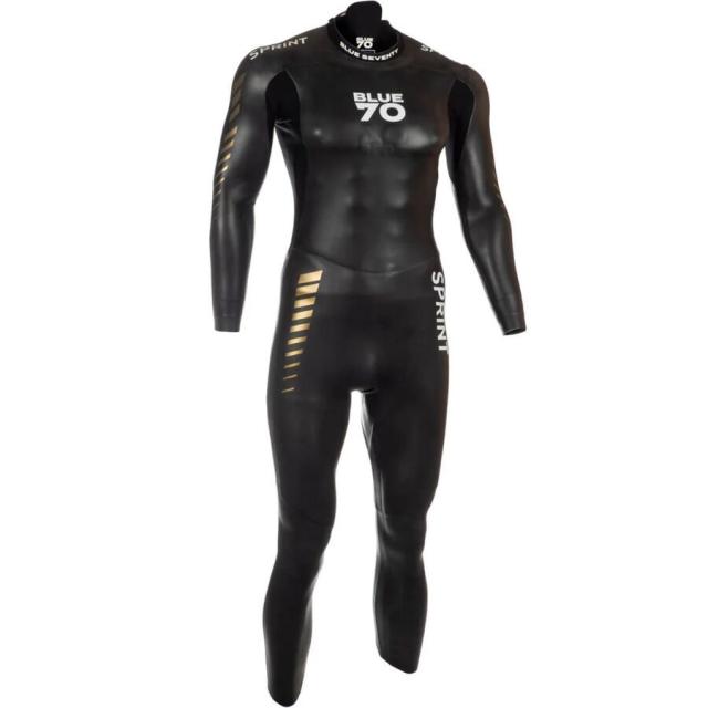 (取寄) ブルーセブンティ メンズ スプリント フルスーツ - メンズ Blueseventy men Sprint Fullsuit - Men's Black