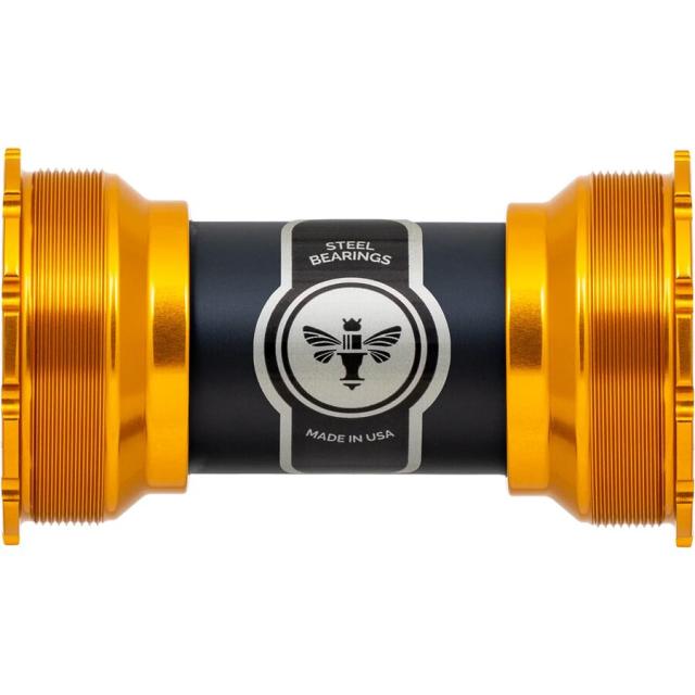 (取寄) クリスキング スレッドフィット T47-30I ボトム ブラケット Chris King ThreadFit T47-30I Bottom Bracket Gold