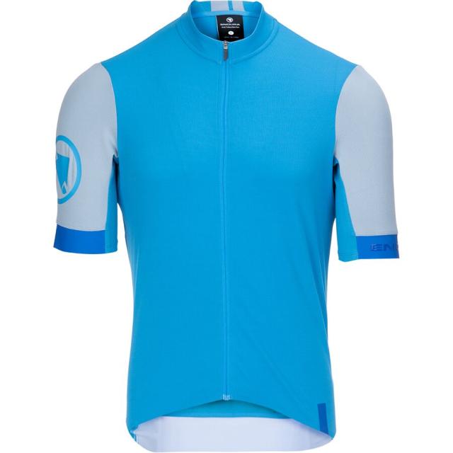 (取寄) エンデューラ メンズ FS260 ショートスリーブ ジャージ - メンズ Endura men FS260 Short-Sleeve Jersey - Men's Hi-Viz Blueの通販は 37,240円