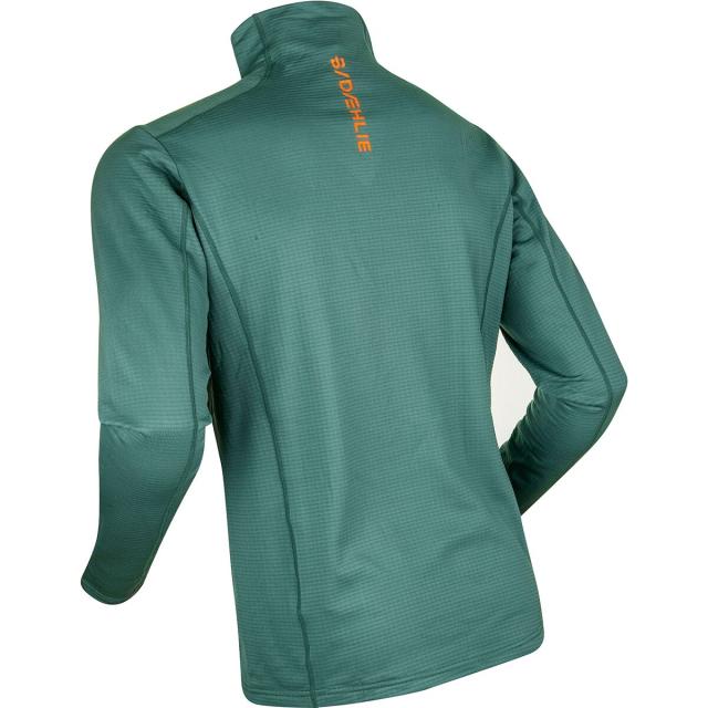 (取寄) ビヨルンダーリ メンズ グリッド 1/2-ジップ ジャケット - メンズ Bjorn Daehlie men Grid 1/2-Zip Jacket - Men's Dark Forest