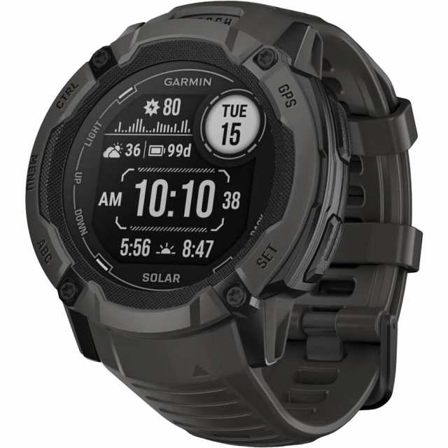 取寄) ガーミン インスティンクト 2X ソーラー ウォッチ Garmin Instinct 2X Solar Watch  Graphiteの通販はau PAY マーケット - ジェットラグ | au PAY マーケット－通販サイト