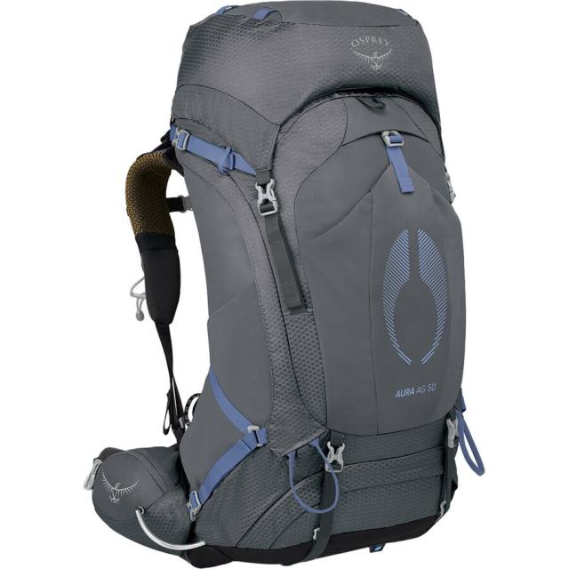 (取寄) オスプレーパック レディース オーラ AG 50L バックパック - ウィメンズ Osprey Packs women Aura AG 50L Backpack - Women's Tungsten Greyの通販は 91,550円