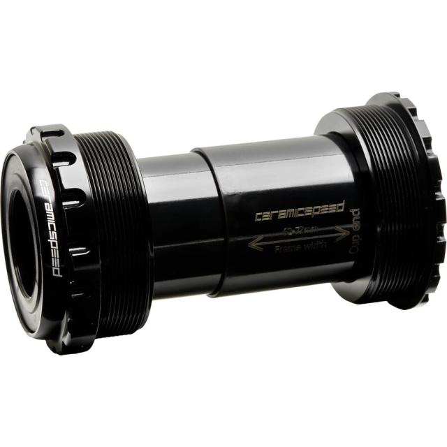 (取寄) セラミックスピード T47a コーテッド ボトム ブラケット CeramicSpeed T47a Coated Bottom Bracket Black