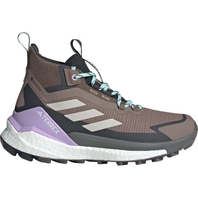 (取寄) アディダステレックス レディース テレックス フリー ハイカー 2 Gtx ハイキング ブーツ - ウィメンズ Adidas TERREX women Terrex Free Hiker 2 GTX Hiking Boot - Women's Trace Brown/Wonder Alumina/Carbon