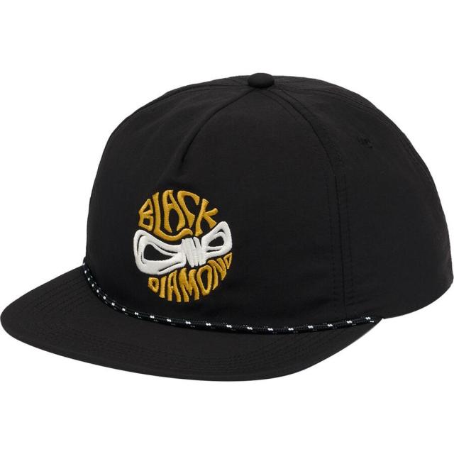 (取寄) ブラックダイヤモンド シンセティック ロープ ハット  Synthetic Rope Hat Black/Moab Brown Rope Badge