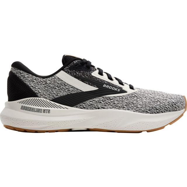 (取寄) ブルックス メンズ アドレナリン GTS 24 ランニング シューズ - メンズ Brooks men Adrenaline GTS 24 Running Shoe - Men's Coconut/Black/Biscuit