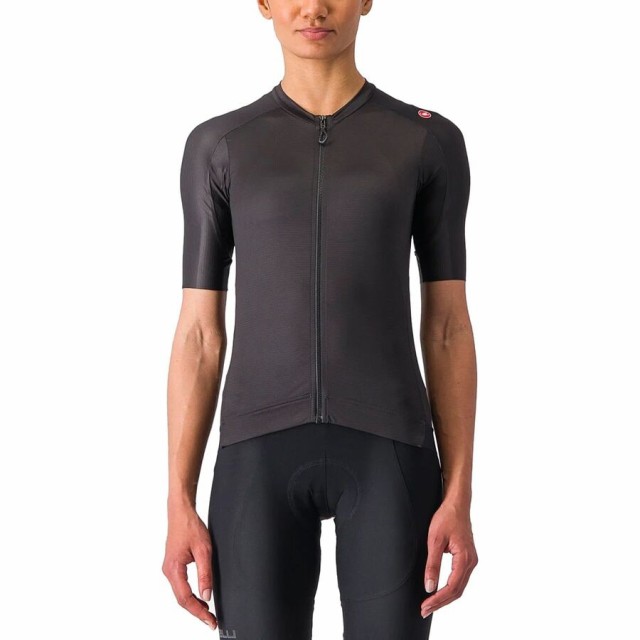 (取寄) カステリ レディース エスプレッソ ジャージ - ウィメンズ Castelli women Espresso Jersey - Women's Light Blackの通販は