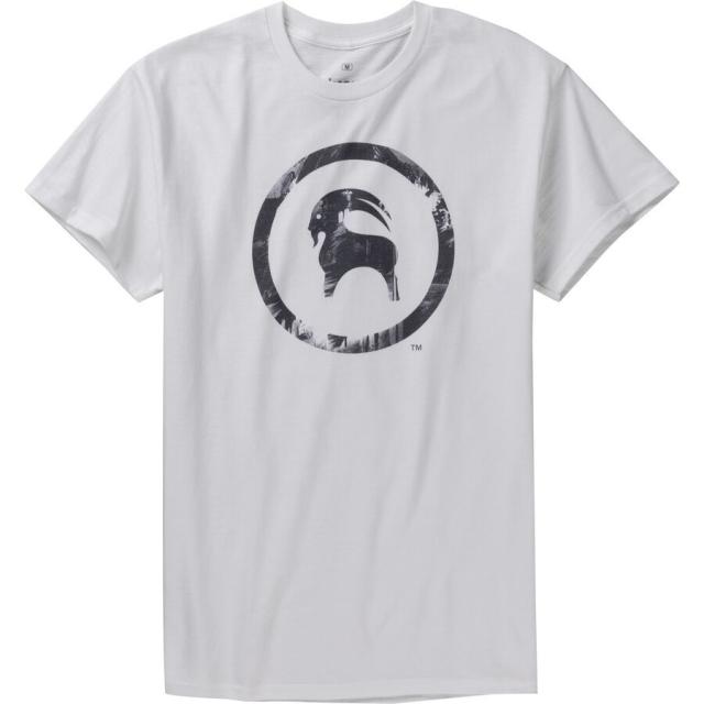 (取寄) バックカントリー ゴート T-シャツ Backcountry Goat T-Shirt White