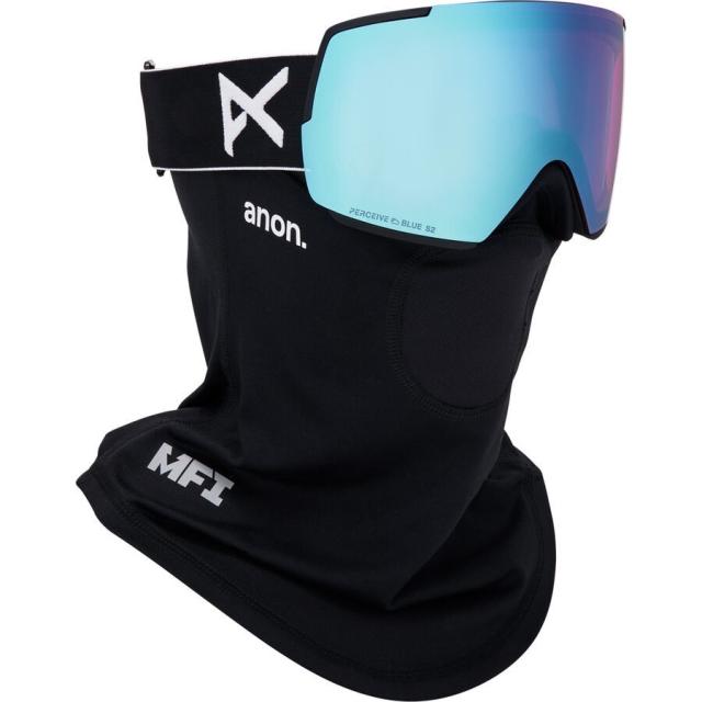 (取寄) アノン M5 ゴーグルズ + MFI マスク Anon M5 Goggles + MFI Mask Black/Perceive Variable Blue